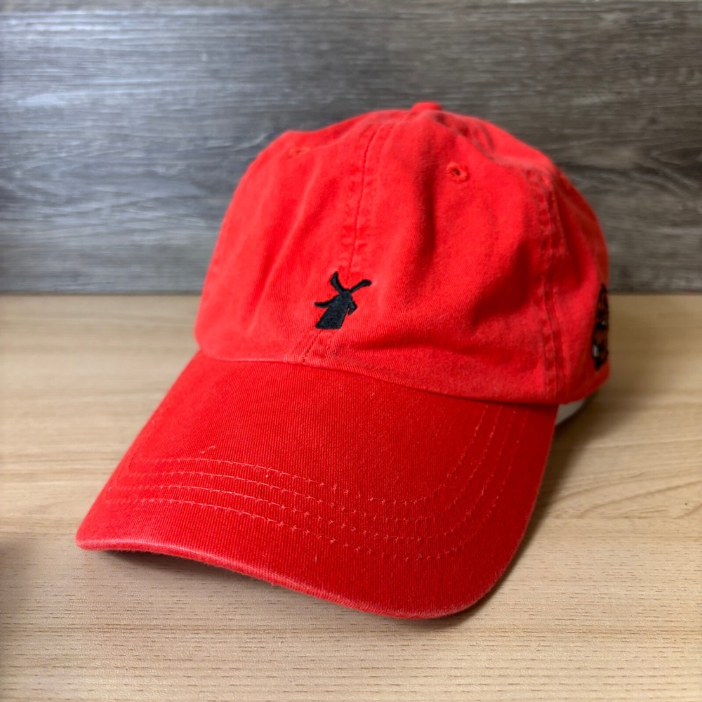 Oregon State Beavers Hat Cap Strap Back Red Orange Dutch Bros Coffee Adjustable